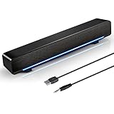 Computer PC Lautsprecher, Bluetooth Sound Bar Lautsprecher,PC Soundbar HiFi...