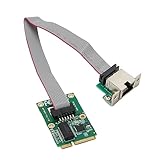 Gigabit PCIe Network Controller Card 10/100/1000 Mbit/s, Stabile RJ45-LAN-NIC, Full/Half...