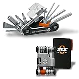 SKS GERMANY TOM 18 Multitool (18-in-1-Minitool für Fahrräder, rostfreier Werkzeugstahl,...