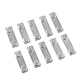 BYYLECL Magnetischer Namensschild-Halter, 10 Stück, magnetische Namensschilder,...