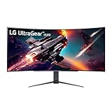LG Electronics 45GS96QB-B.AEU Curved UltraGear OLED Gaming Monitor 45', 3440 x 1440, 21:9,...