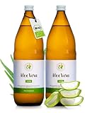 Mother Earth Products | 100% Bio Aloe Vera Direktsaft ohne Zusätze | Reines inneres Gel...