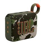 JBL Go 4 - Camouflage – Tragbare Bluetooth-Lautsprecher-Box mit JBL Pro Sound,...