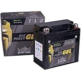 intAct - GEL MOTORRADBATTERIE | Batterie mit +30% Startleistung. Für Roller, Motorrad,...