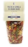 LA TRAFILATA Cuoricini tricolore - Herz Nudeln - Nudeln in Herzform 500g x1