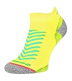 COMODO 1 x unisex Laufsocken Reflektierend Atmungsaktive Leichte Sport...