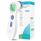 Fieberthermometer kontaktlos infrarot Stirnthermometer für Babys Erwachsene,...
