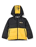 Adidas H31234 PADDED JACKET Jacket Unisex Kids black/active gold 5-6A
