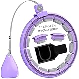 Smart Hula-Hoops Reifen Erwachsene & Anfänger,Hullahub Reifen zum Abnehmen,...