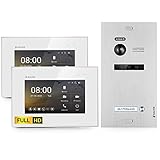 Balter EVO-HD Video Türsprechanlage, Video Türklingel mit Kamera, 1...