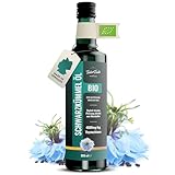 Schwarzkümmelöl Bio kaltgepresst 500ml – ungefiltert, hoher...