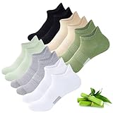 inaWarm Bambus Sneaker Socken Damen 39-42 35-38, 6 Paar Atmungsaktive Sportsocken, Kurze...