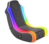 X Rocker Chimera RGB 2.0 Floor Rocker Gaming Sessel | Entertainment Gamer Stuhl mit 2.0...