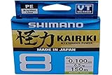 SHIMANO Line Kairiki 8 150 m 0,16 mm 10,3 kg M Green