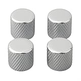 Für E-Gitarrenteile, 4 Lautstärkeregler für Gitarre und Bass (Silber)