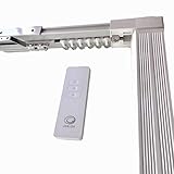 ABALON Motorisierte Vorhangschiene mit Fernbedienung (Not Wifi), 1-4 Meter, Aluminium,...