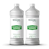 Heimwerkglobal Scherkopfreiniger 2x 1 Liter Nachfüllflüssigkeit für...