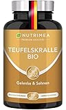 Teufelskralle Kapseln BIO | Reine Afrikanische Teufelskrallenwurzel OHNE Zusätze |...