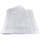Kinder Bettdecken Set Allergiker Geeignet Steppbett 100x135cm Kissen 40x60cm...