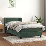 ULUYYUC Boxspringbett, Bodenbett Jugendbett Tagesbett Palettenbett Geeignet für...