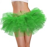 Phantomon Tutu Rock Damen Teenager Klassisch Elastisch 5 Schichten Tüll Ballettrock...