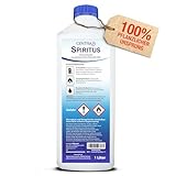 Centra24 Spiritus 1L, Premium Brennspiritus, Bioethanol, für Garten, Haushalt und...