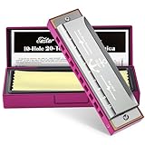 Eastar Major Blues Diatonic Harmonica, 10 Löcher C-Dur Anfänger Mundharmonika für...