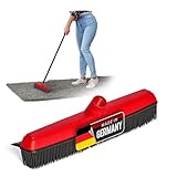 Novaliv Gummibesen mit Abzieher Besenkopf Gummi Friseurbesen Schwarz Noppenbesen...