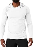 Runcati Kapuzenpullover Langarm Workout Hoodie Bodybuilding Funktionsshirt Muskelshirts...
