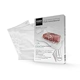 CASO 8 Sterne Profi- Folienbeutel 16x23 cm / 50 Beutel, Vakuumierbeutel für alle...