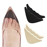 Androxeda 2 Paar Schuhfüller Schuhpads Zehen Einlegesohlen Vorfuß/Zehen...
