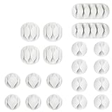 Kabelclips Kabelhalter, URAQT Vielzwecke Kabelführung Kabel Organizer Set für...