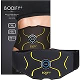 Bodify® EMS Bauchtrainer Max - Gezielte Stimulation der Bauch Muskulatur! -...
