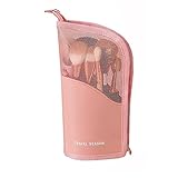Make Up Pinsel Tasche, Reise Kosmetik Halter Stift, für Frauen Mädchen Tragbare Reise...