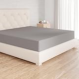 Amazon Basics Spannbettlaken, 180 x 200 x 30 cm, Mikrofaser, Spannbetttuch -...