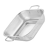 WATIIFUFU Abtropfkorb Aus Edelstahl, Küchensieb, Hand Obstsieb, Küchen...