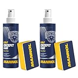 Mannol Cockpit Care Innenraum-Pflege-Reinigung 250 ml verschiedene Duftnoten 2 x New Car