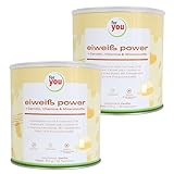 Doppelpack Power Eiweiß-Pulver Vanille nach Dr. Strunz 2x 750g - gut lösliches...
