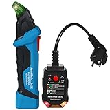 PeakTech 3432 Sicherungsfinder, Ortungsgerät für Stromkreise, Spannungsprüfer...