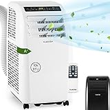 Klarstein Mobile Klimaanlage mit Abluftschlauch, 4-in-1 Klimagerät mit...