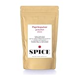 SPICE Paprikapulver geräuchert 250 Gramm, Original Smoked Paprika Pulver, (Rot) mit...