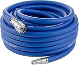Poppstar Druckluftschlauch 15 m (Hybrid PVC mit Gewebe, Innendurchmesser 9,2mm...