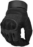 COZOME Motorradhandschuhe Herren, Starke Handschuhe Motorrad mit Protektoren, Sommer...