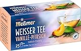 Meßmer / Weißer Tee Vanille-Pfirsich / 25 Teebeutel / 25 Stück / Vegan /...