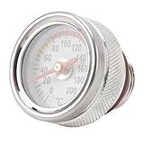 Öltemperaturmesser, M20 X 1,5 Motoröltemperaturanzeige 0 Bis 200 ℃ Einfache...
