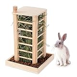 Balama Heuraufe Futternapf, 36x24x24cm - Für Kaninchen, Meerschweinchen, Hasen,...