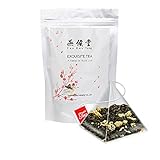 Yan Hou Tang Jasmin Grüntee Beutel 50 Zählungen Blumengeschmack Geschmack...