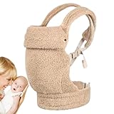 Babytrage, Babytrage Rucksack | Tragetasche aus Plüsch, kältebeständig, ergonomischer...