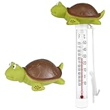 Schwimmendes Wasserthermometer, Schwimmbad Thermometer, Cartoon-Wassertemperatur...