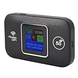 Tragbarer 4G LTE-WLAN-Router, 300 Mbit/s Hochgeschwindigkeitsfreigabe für Bis zu 10...